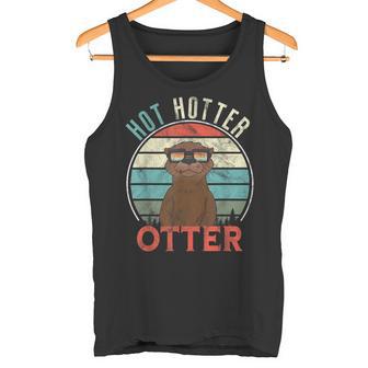 Vintage Hot Hotter Otter Retro Otterliebe Tank Top - Geschenkecke