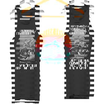 Vintage Monster Truck Are My Jam Retro Sunset Cool Engines Camiseta sin mangas - Regaloses