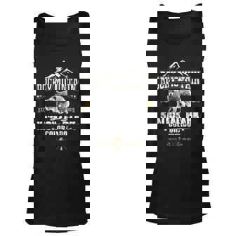 Vintage National Park Rocky Mountain Colorado Tank Top | Mazezy