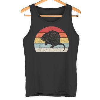 Vintage Retro Wühlmaus Tank Top - Geschenkecke