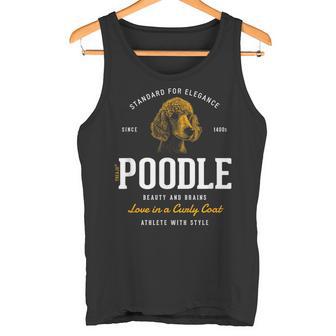 Vintage Style Retro Poodle Tank Top - Geschenkecke