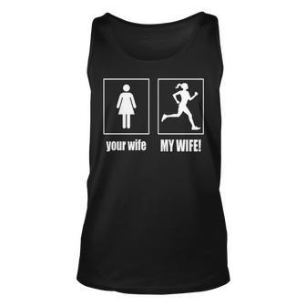 My Wife Is A Runner Tank Top | Mazezy CA