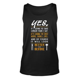 It Will Look Better Than Before Ironworker Tank Top | Mazezy