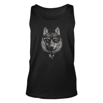 Wolf In Sunglass And Sui Tank Top | Mazezy