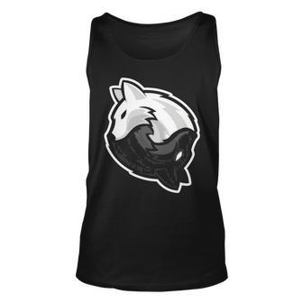 Wolf Wolves Yin And Yang Zen Tank Top | Mazezy