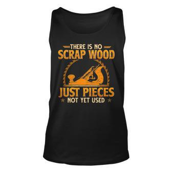 Woodworking Scrap Wood Just Pieces Tank Top | Mazezy