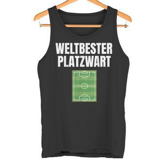 Worlds Best Platzwart Greenkeeper Football Pitch Tank Top - Geschenkecke