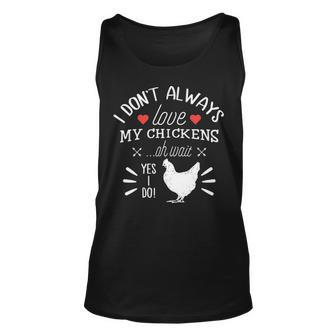 Yes I Do Chicken Tank Top | Mazezy