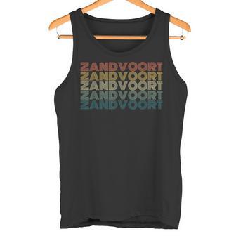 Zandvoort Aan Zee Netherlandsintage Retro Holiday Tank Top - Geschenkecke