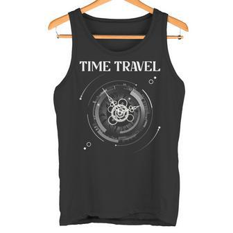 Zeitreise Steampunk Zeitwissenschaft Time Traveler Tank Top - Seseable