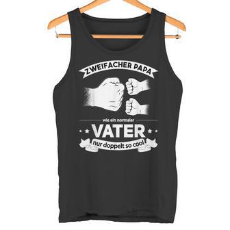 Zweifacherater Hoch 2 Papaon Zwei Kinder Tank Top - Geschenkecke