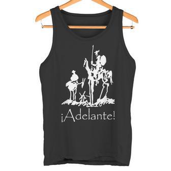 ¡Adelante Don Quijote Sancho Panza S Tank Top - Geschenkecke