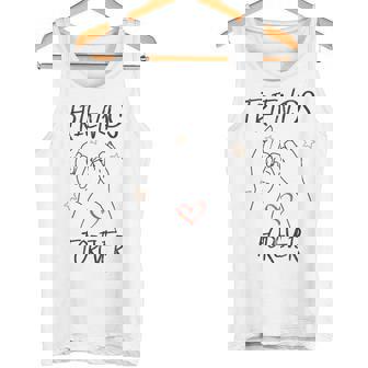 Amigos Para Siempre Mejor Amigo Amor Amistad Confianza Camiseta sin mangas - Regaloses