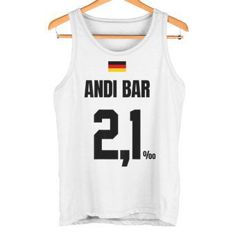 Andi Bar Sauftrikot X Malle Party Trikot Deutschland Tank Top - Geschenkecke