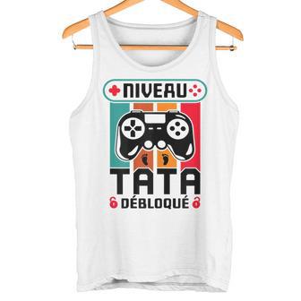 Annonce Grossesse Future Tata 2024 Geek Niveau Tata Débloqué Débardeur e - Cadeauxyz