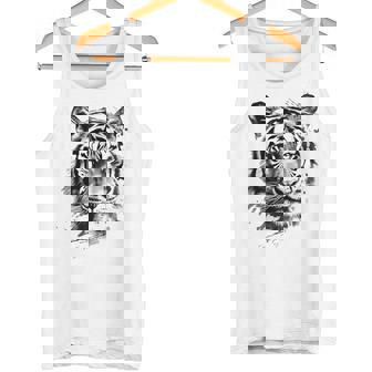Arte De Tigre Zoo Animal Tiger Camiseta sin mangas - Regaloses
