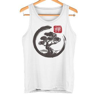 Bonsái Zen Con Tinta Tradicional Japonesa Camiseta sin mangas - Regaloses