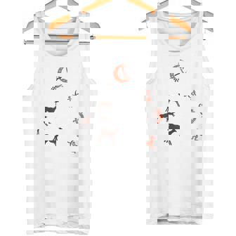 Camisa De Pintura Rupestre En La Caza Pintura Arqueológica Camiseta sin mangas - Regaloses