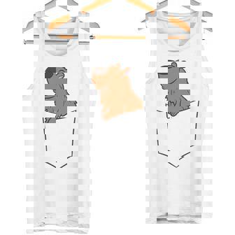 Capibara Lindo Capibara Divertido Camiseta sin mangas - Regaloses