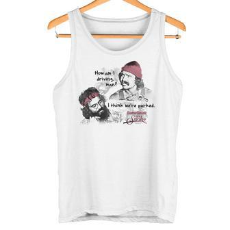 Cheech And Chong's Up In Smoke Ich Glaube Wir Haben Geparkt Gray S Tank Top - Seseable