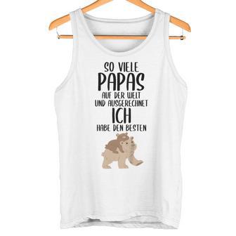 Children's Ich Habe Den Beste Papa Der Welt Ich 80 Tank Top - Geschenkecke