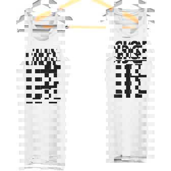 Choose Life Divertidaintage Retro De Los Años 80 Cuello Camiseta sin mangas - Regaloses