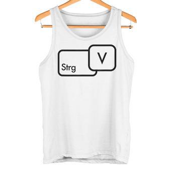 CtrlV Copy Paste Partner Look Tank Top - Geschenkecke