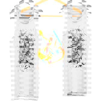 Dibujo Abstracto Arte Colorido Arte Gráfico Camiseta sin mangas - Regaloses