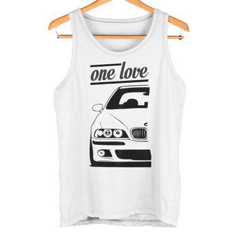 E39 5 Series With Ein Liebe Ein Leben A Love A Life Motif Tank Top - Geschenkecke