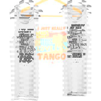 Me Encanta El Tango Realmente Amo El Tangointage Camiseta sin mangas - Regaloses