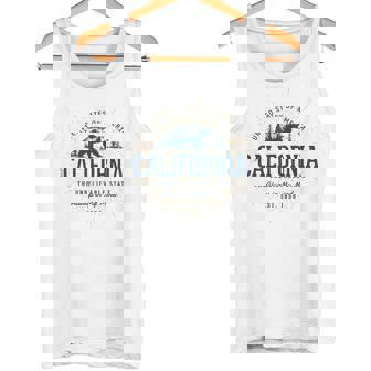 Estilointage Estados Unidos California Retro Camiseta sin mangas - Regaloses