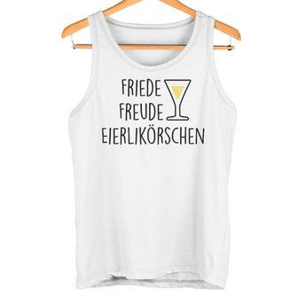 Fun Friede Freude Egg Liqueur Tank Top - Seseable