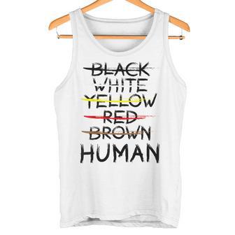 Gegen Rassismus No Racism Human Tank Top - Geschenkecke