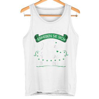 Herren Achtung Seine Majestät Der Papaatertagsgeschenk Spruch Raglan Tank Top - Geschenkecke