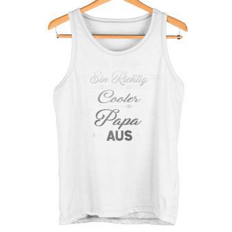 Herren Bester Coolster Papa Der Weltatertagater Geschenk Herren Raglan Tank Top - Geschenkecke