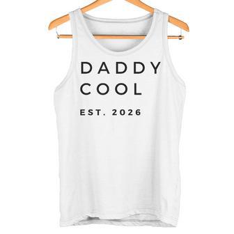 Herren Daddy Cool Est 2026 Für Papaatertag Weihnachten Tank Top - Geschenkecke