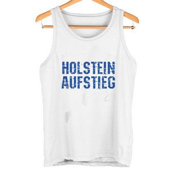 Holstein Football Kicken Fan Kiel Stadium Blue Gray Tank Top - Geschenkecke