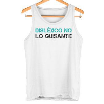 Hombre Disléxico No Hombre Divertida Manga Corta Camiseta sin mangas - Regaloses