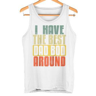 Ich Habe Den Besten Papa Bod Rund Um intage Father's Day Raglan Tank Top - Geschenkecke