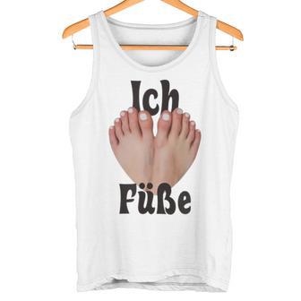 Ich Liebe Füße Lustiges Tank Top - Geschenkecke