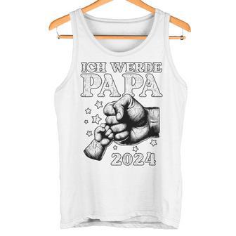 Ich Werde Papa 2024 Baby Ankündigung Papa 2024 Tank Top - Geschenkecke