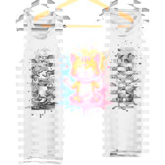 Kawaii Chat Yoga Zen Harmonie Mignon Yoga Chat Méditation Pose Débardeur e - Cadeauxyz