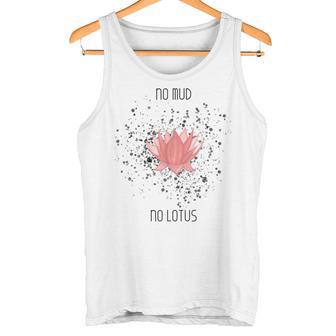 Kein Schlamm Kein Lotus Gray S Tank Top - Geschenkecke