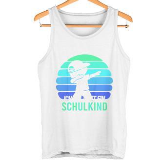 Kinder Bäähm Schulkind 2024 Einschulung Schulanfang Schule Tank Top - Geschenkecke