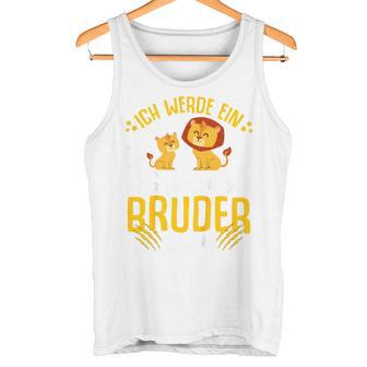 Kinder Ich Werde Ein Große Bruder 2024 Lion Big Brother 2024 Tank Top - Geschenkecke