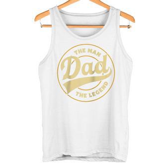 Lustiger Lustigeratertag Papa Pops Daddy Da Raglan Tank Top - Geschenkecke