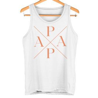 Lustiger Papa Est 1960 Papa Seit 1960 Papa 1960 Tank Top - Geschenkecke