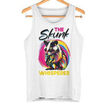 Lustiges Stinktier The Skunk Whisperer Tank Top - Seseable