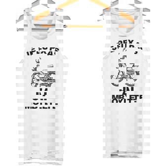 Maillot Je Peux Pas J'ai Mobylette 103 Accro Motard Humour Débardeur e - Cadeauxyz