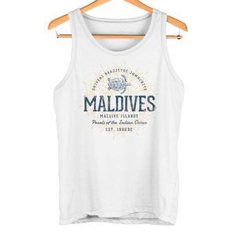 Maldivasintage De Estilo Retro Camiseta sin mangas - Regaloses